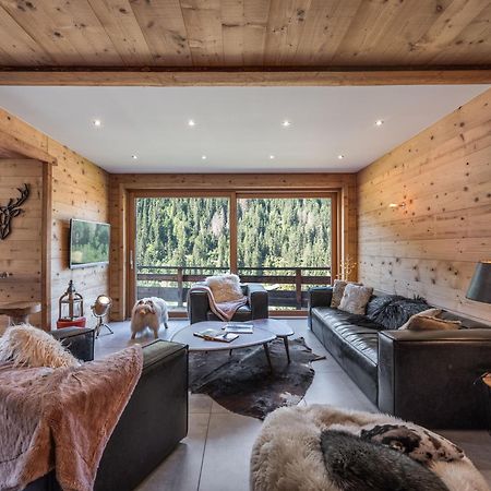 Chalet 1100 - Bo Immobilier Chatel - A Mi-Chemin Du Centre Et Du Linga - Jacuzzi Sauna Et Cheminee ภายนอก รูปภาพ