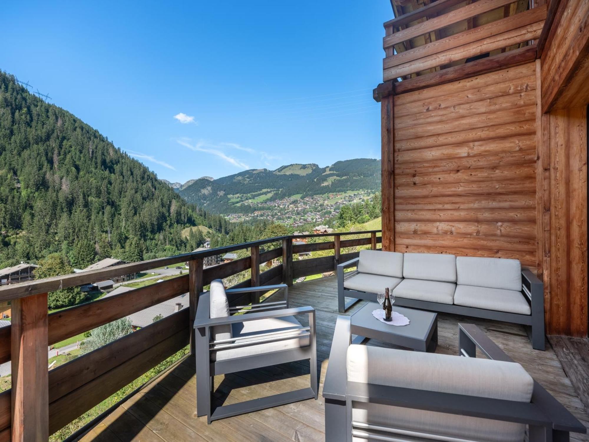 Chalet 1100 - Bo Immobilier Chatel - A Mi-Chemin Du Centre Et Du Linga - Jacuzzi Sauna Et Cheminee ภายนอก รูปภาพ