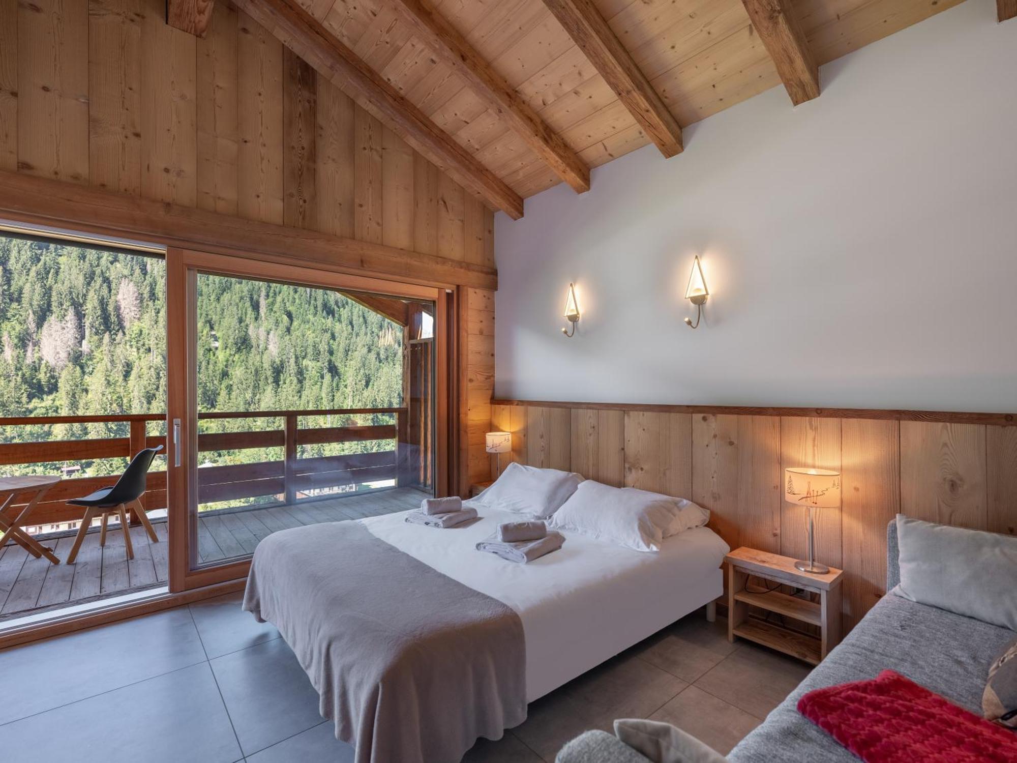 Chalet 1100 - Bo Immobilier Chatel - A Mi-Chemin Du Centre Et Du Linga - Jacuzzi Sauna Et Cheminee ภายนอก รูปภาพ