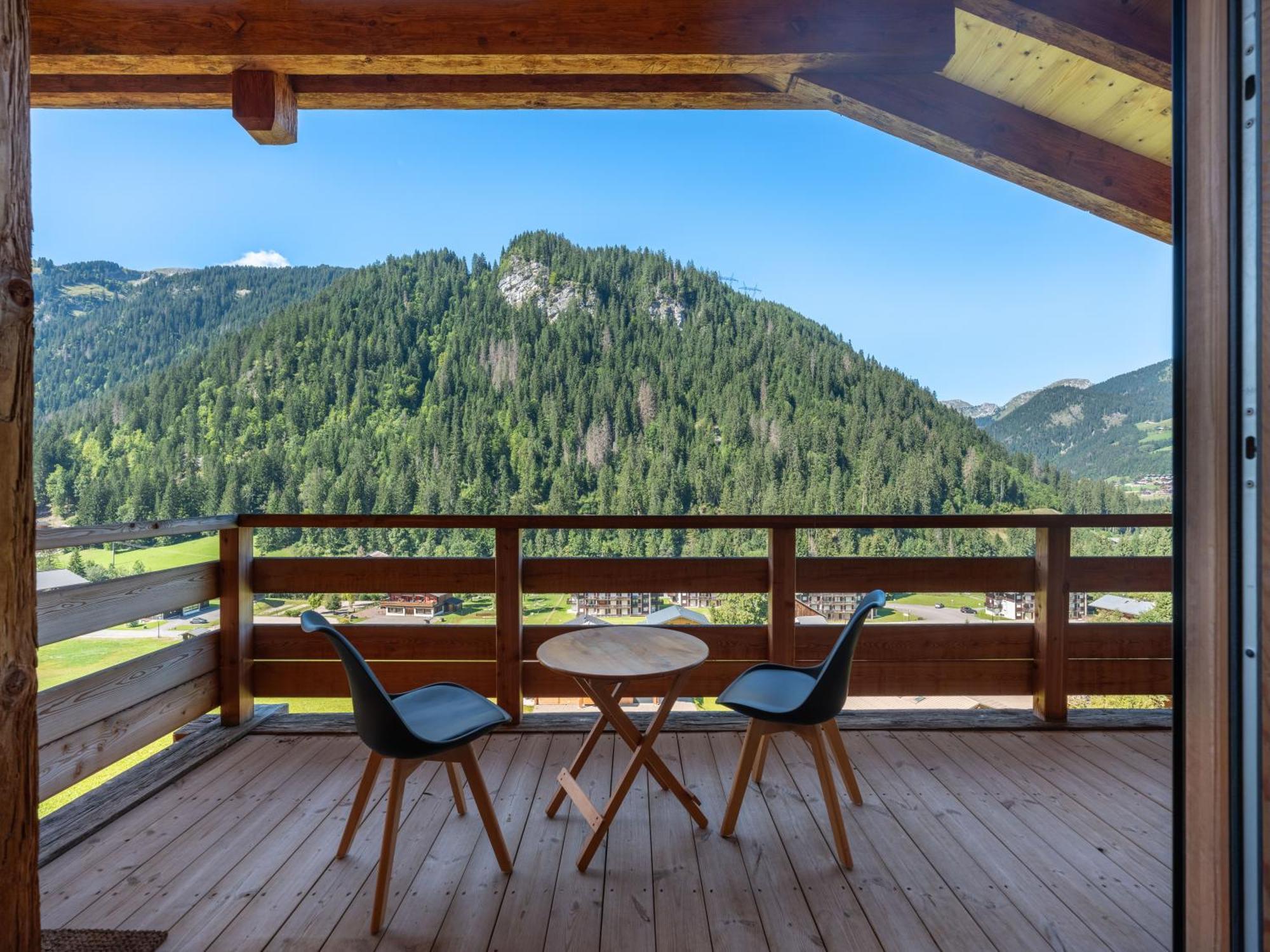 Chalet 1100 - Bo Immobilier Chatel - A Mi-Chemin Du Centre Et Du Linga - Jacuzzi Sauna Et Cheminee ภายนอก รูปภาพ